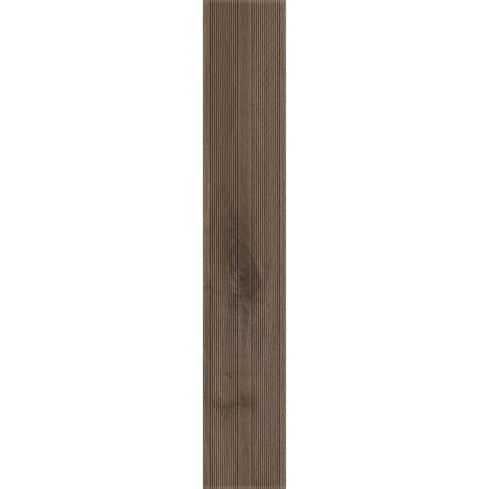 Gresie interior si exterior Pine, 20.4 x 120.4 cm, grosime 8.5 mm, 1.2281 m2, maro lemn