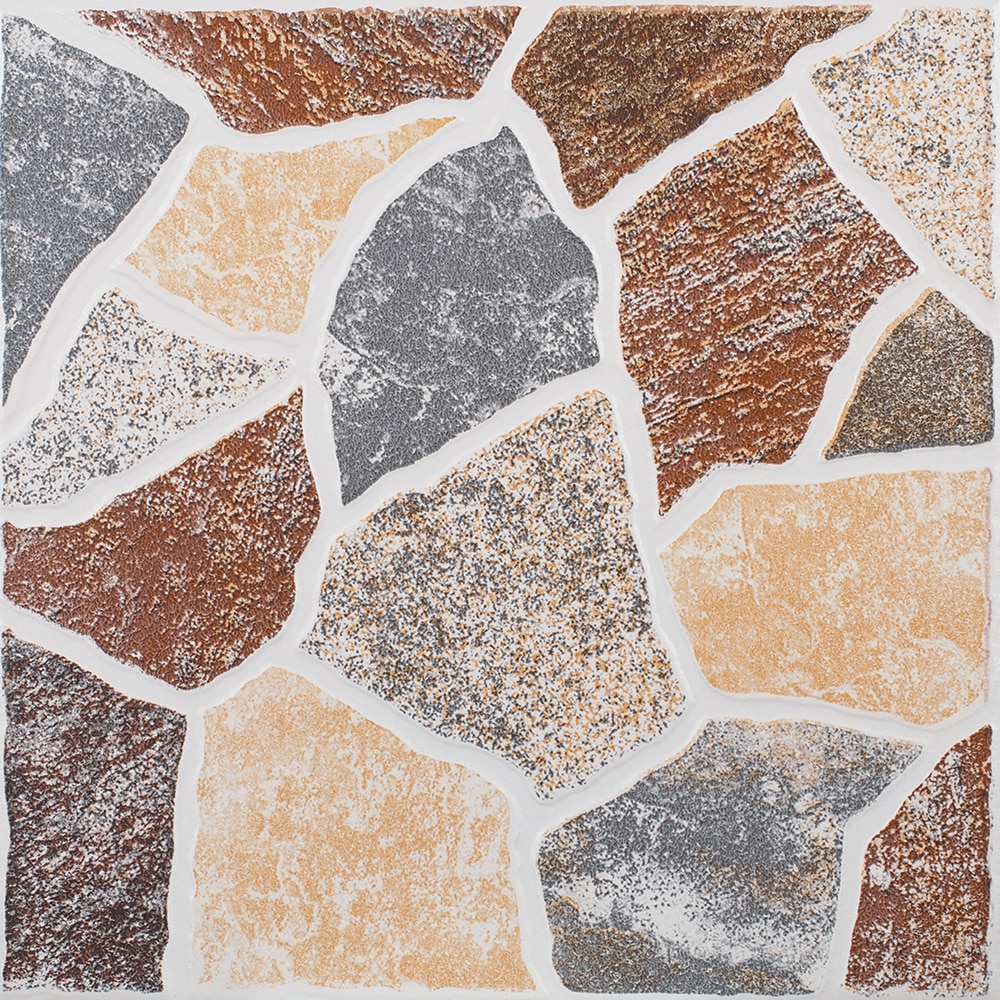 Gresie exterior Garden, 33.3 x 33.3 cm, grosime 7 mm, 1.663 m2, maro deschis piatra