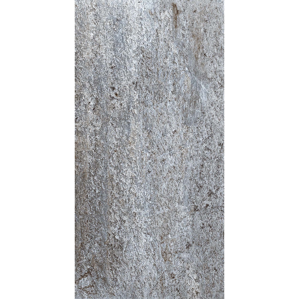 Gresie interior si exterior Vulcano, 30 x 60 cm, grosime 8.5 mm, 1.62 m2, gri piatra