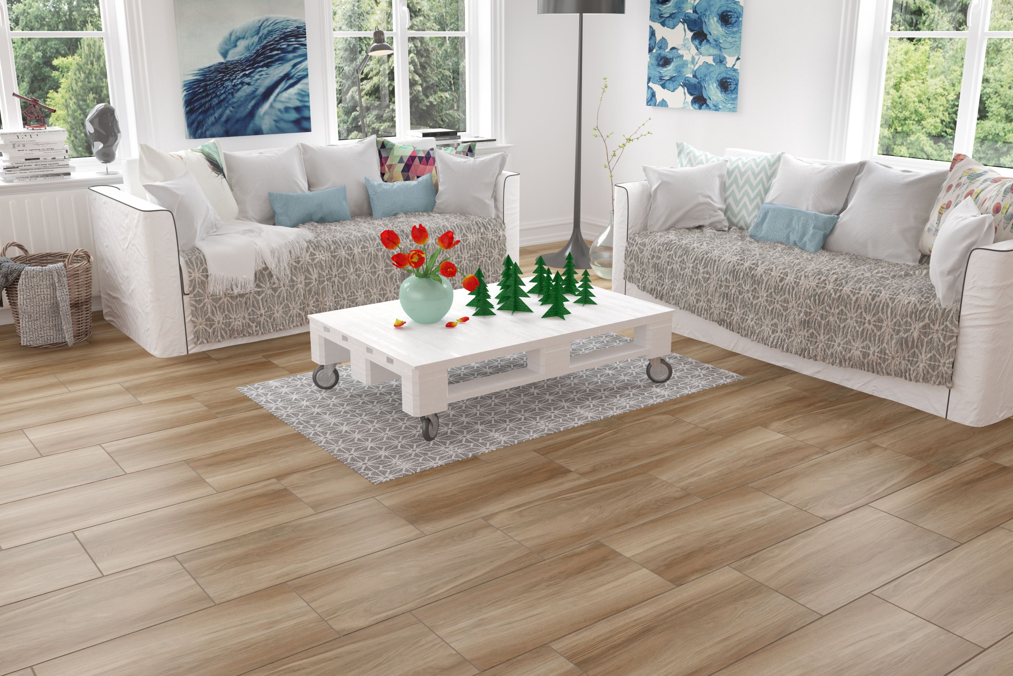 Gresie Interior, Maro, 60 x 30 cm, suprafata 1,44 mp  Kai Tibet