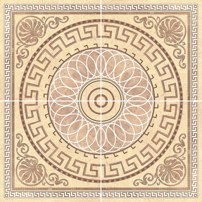 Gresie, Bej, 45 x 45 cm, suprafata 1,215 mp • Kai Orient
