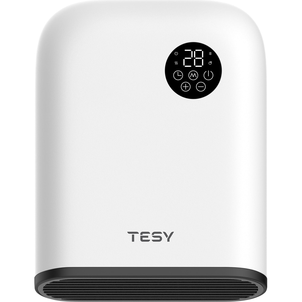 Aeroterma de perete Tesy, display LED, 2000W, 6 programe