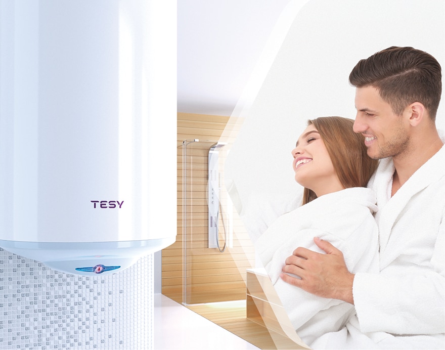 Boiler termoelectric 120 L, 115 x 44 cm, dreapta  TESY BILIGHT