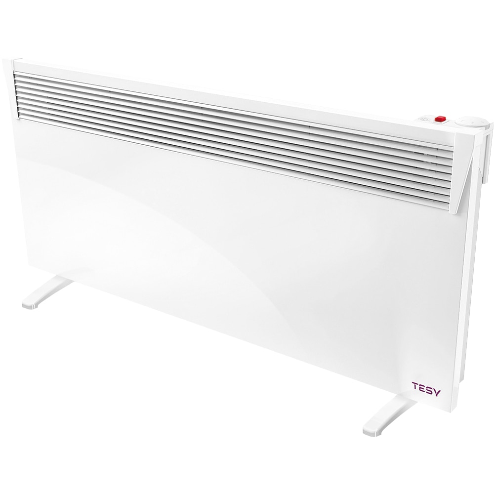 Convector electric de podea TESY Heatco CN03 250 MIS F, 2500W, Control mecanic, alb