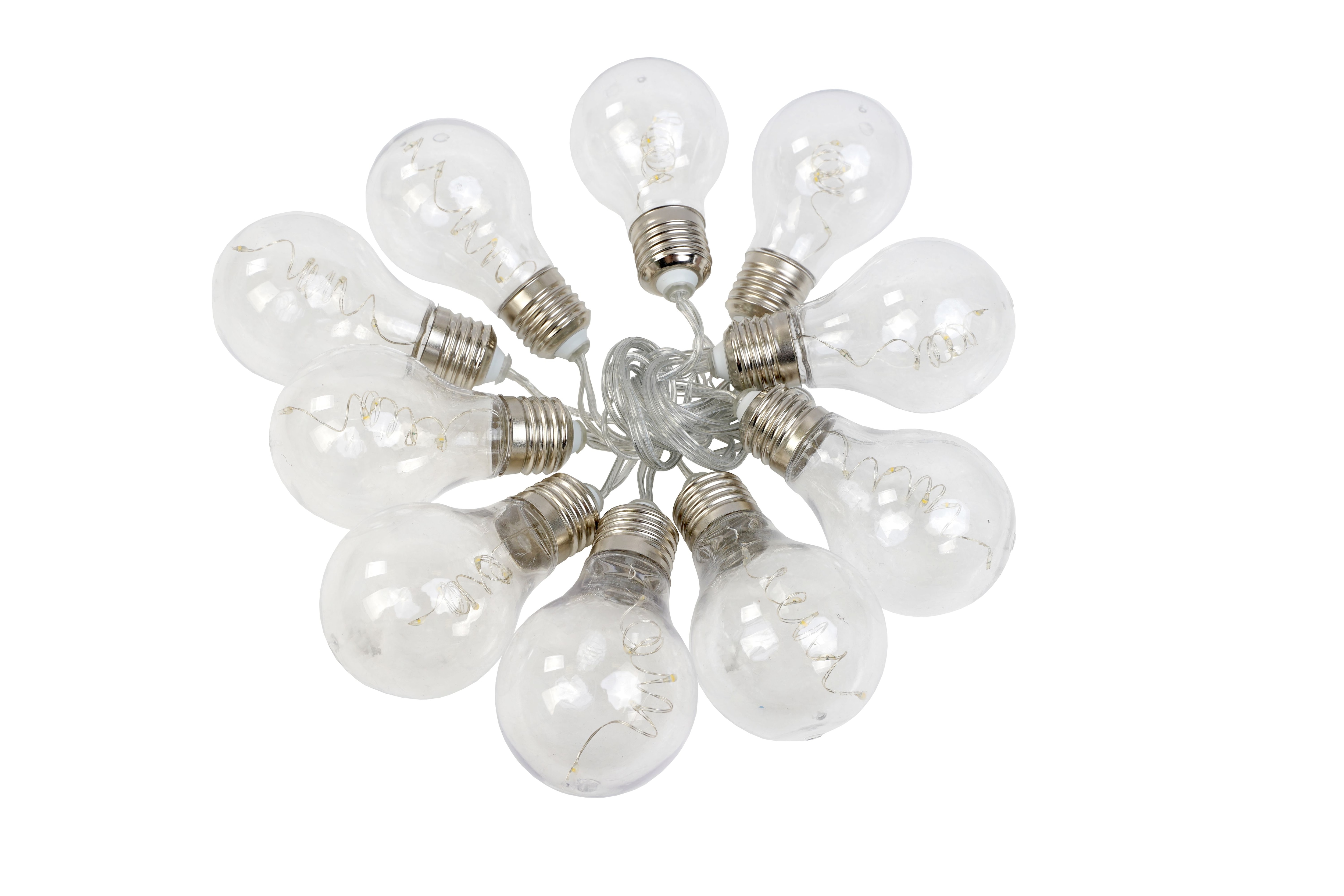 Ghirlanda 10 Bec Solar 4M