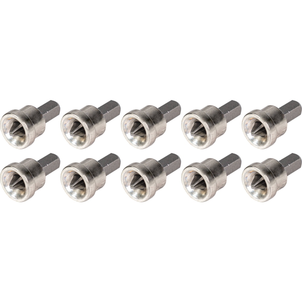 Set biti magnetici pentru gips-carton TOPMASTER, 1/4", S2 CRV, 10 buc