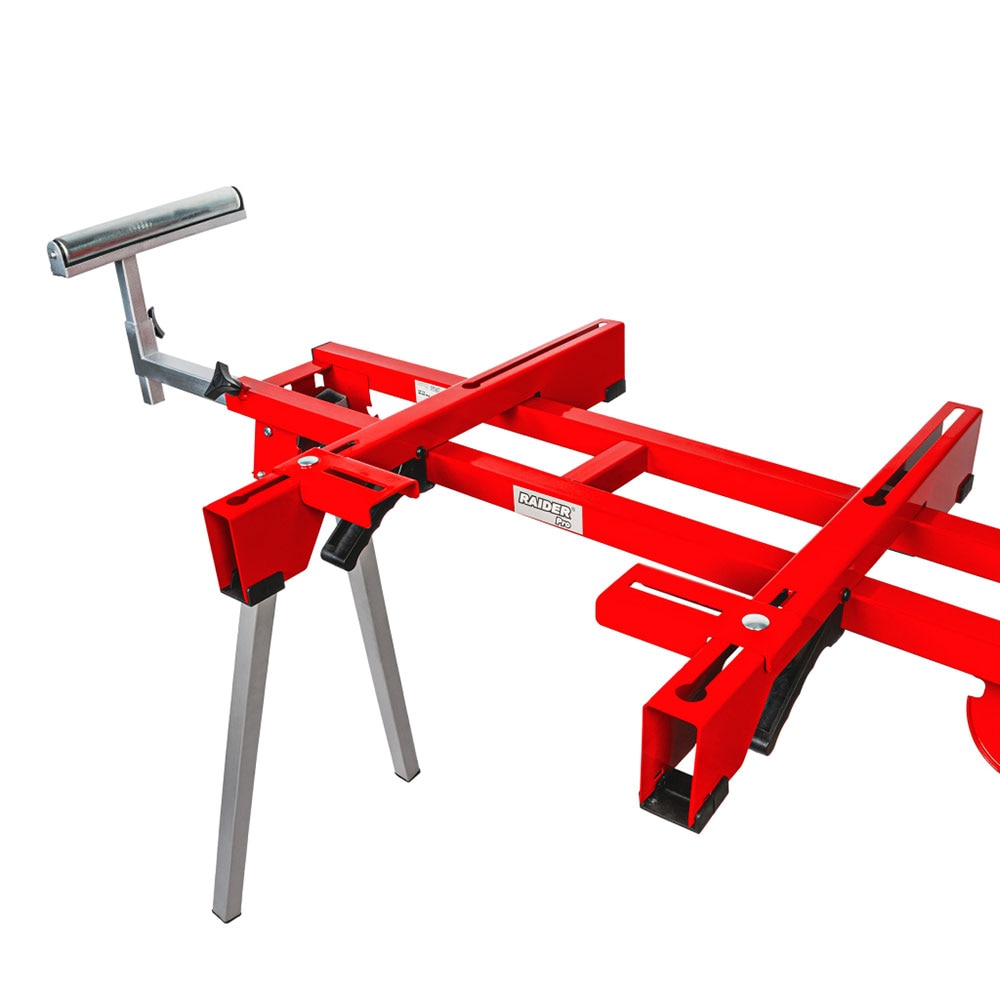 Banc de lucru RAIDER, extensibil, 86x40x78cm