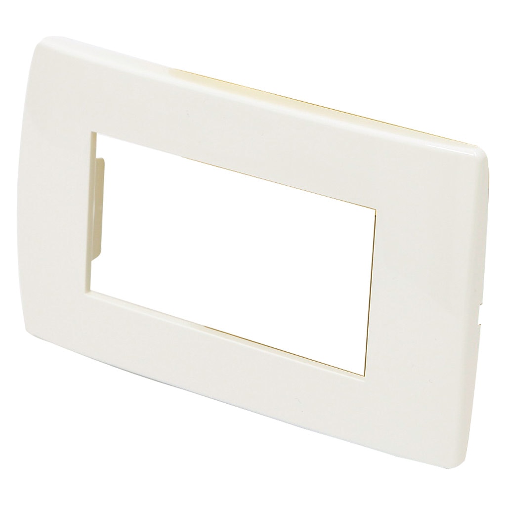 Rama 4 posturi, alb, TEM MODUL