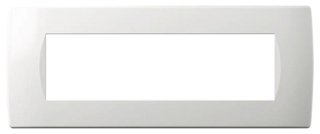 Rama 7 posturi, alb, TEM MODUL