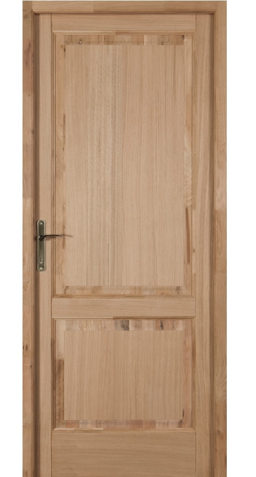 Usa de interior  maro, dreapta, lemn, 204 x 78 cm, toc inclus • Spacva