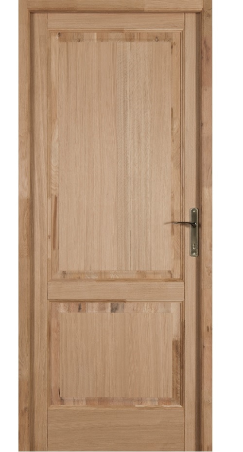 Usa de interior  maro, stanga, lemn, 204 x 88 cm, toc inclus • Spacva