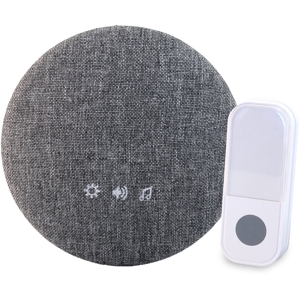 Sonerie wireless COMMEL, 38 melodii, 200m, gri