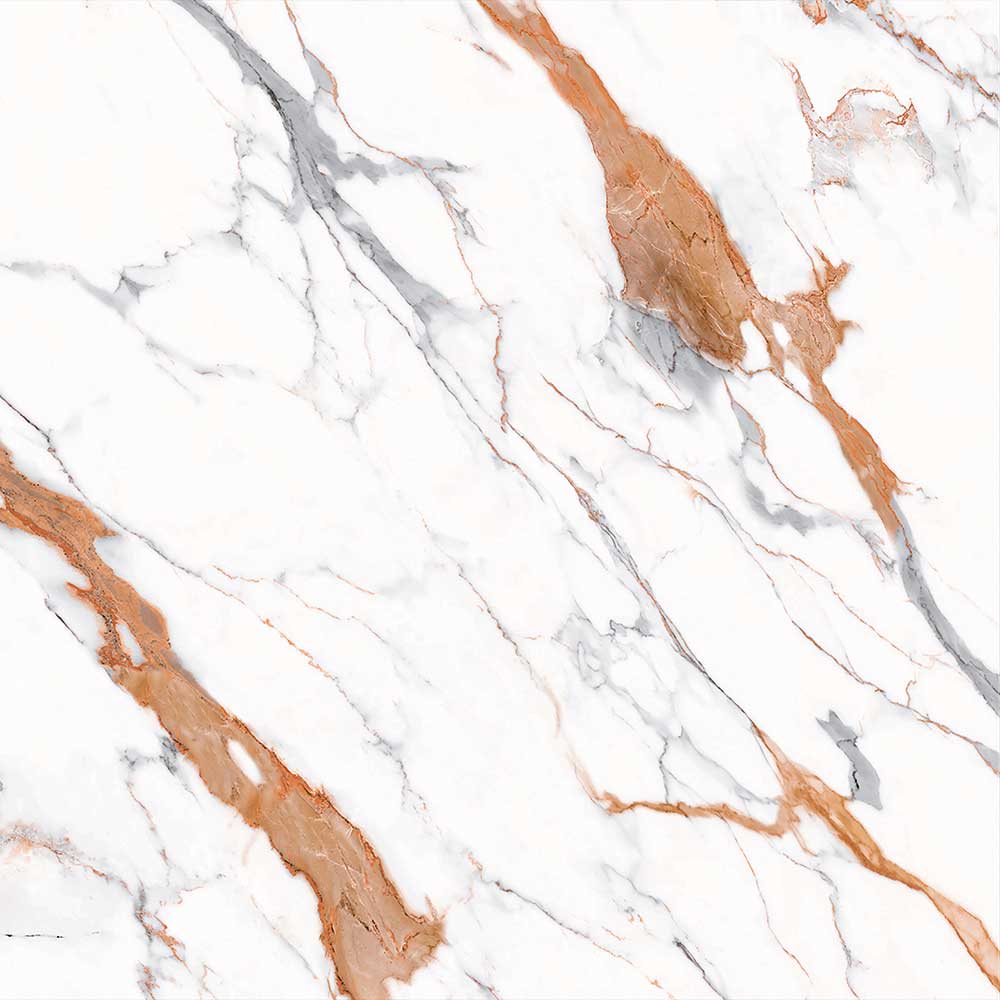 Gresie interior Rondy, alb, 60,5 x 60,5 cm, 1,465 mp/cutie