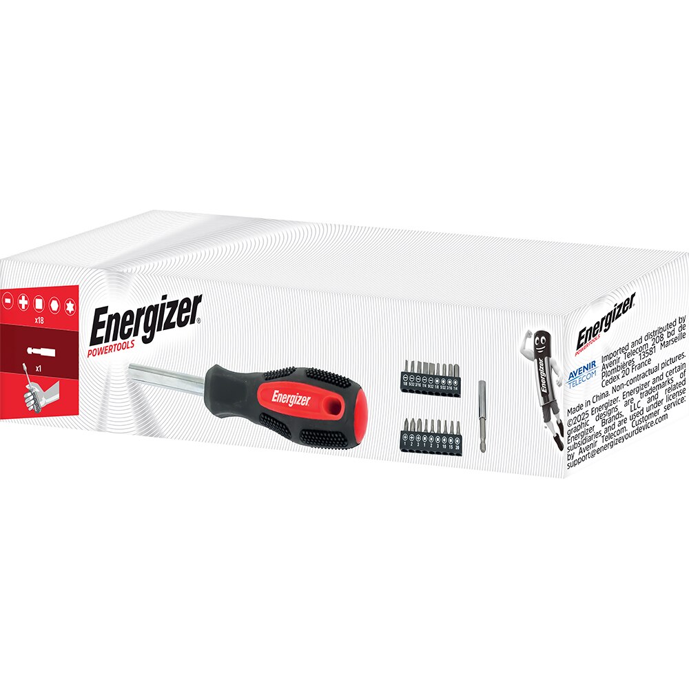 Surubelnita ENERGIZER 3SK02, 18 biti, rosu