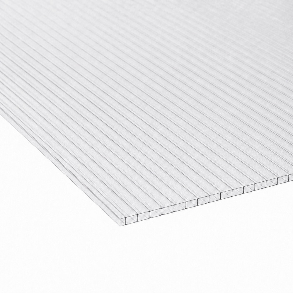 Policarbonat celular Carboplak, 6 x 2.1 m, 4 mm, clar hammer glass