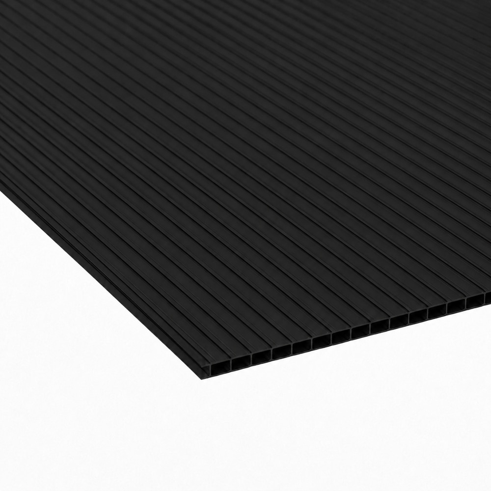 Policarbonat celular Carboplak, 6 x 2.1 m, 4 mm, negru
