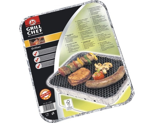 Gratar unica folosinta din metal, 29 x 22 cm  Landmann