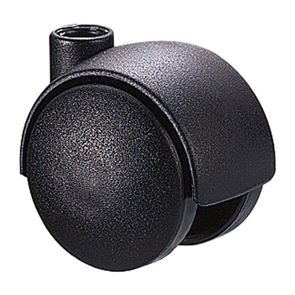 Rola dubla pentru mobilier, 50 mm, 50 kg, plastic