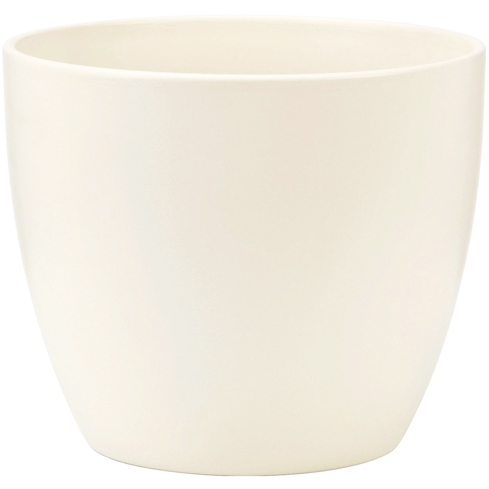 Ghiveci flori SCHEURICH, ceramica, D 19 cm, crem