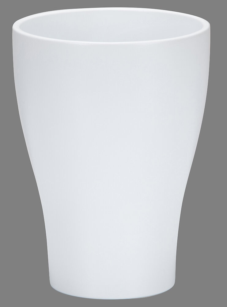 Ghiveci orhidee, conic alb, 13 cm  Scheurich