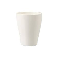 Ghiveci, conic bej Glossy, 13 cm  Scheurich