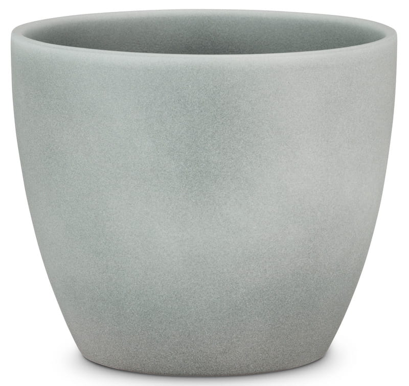 Ghiveci, rotund gri deschis, 22 cm  Scheurich