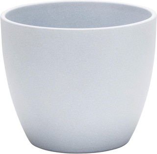 Ghiveci, rotund gri deschis, 28 cm  Scheurich