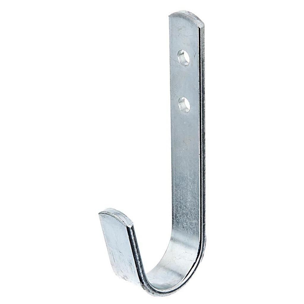 Carlig pentru perete, sarcina 20 kg, 90 x 30 x 35 mm, aluminiu 