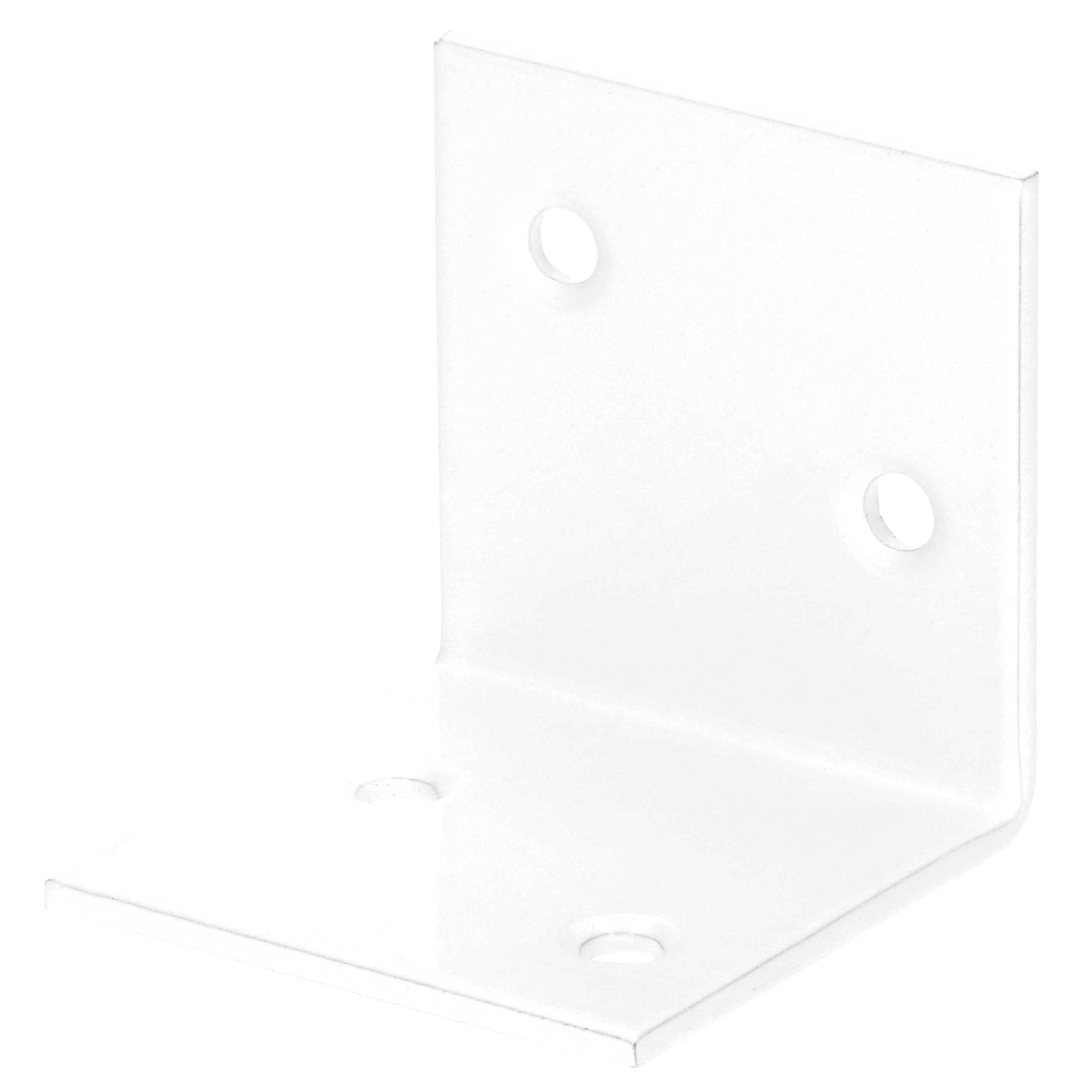 Consola lata, 40 x 40 x 40 mm, alba Suki