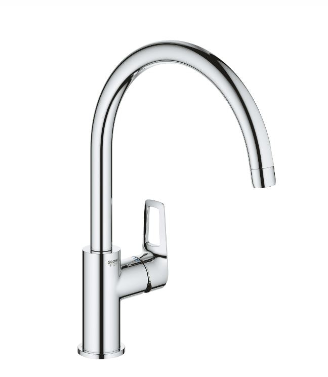 Baterie de bucatarie, monocomanda, finisaj cromat  Grohe Start Loop