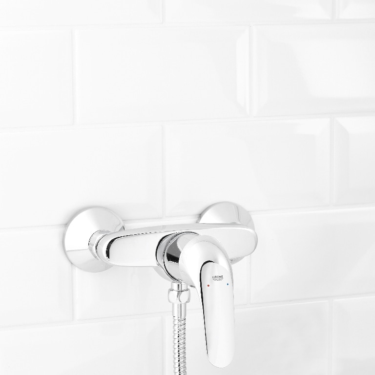 Baterie dus GROHE Swift 23268000, monocomanda, alama, argintiu