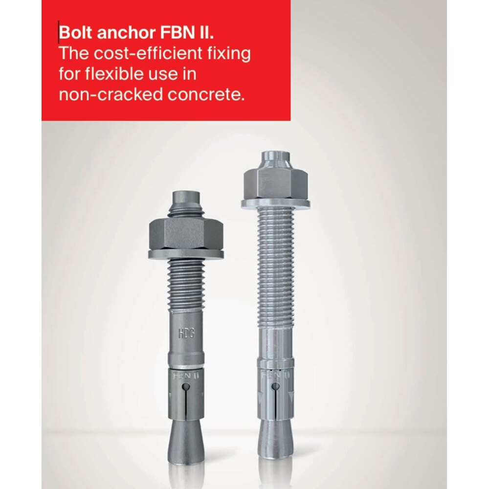 Ancora beton FISCHER FBN II, 10 x 175mm, 20buc