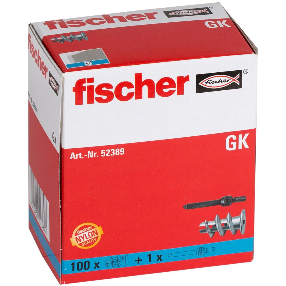 Diblu gips FISCHER GK, 12 x 22mm, 100buc