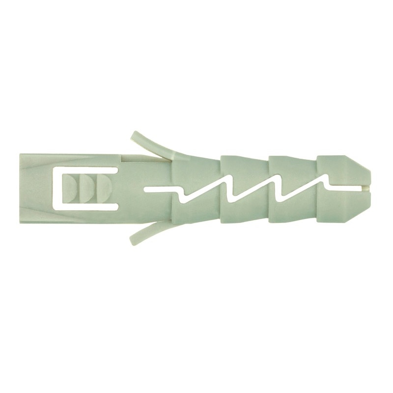 Diblu universal cu guler U, 10 x 60 mm, 6 bucati 