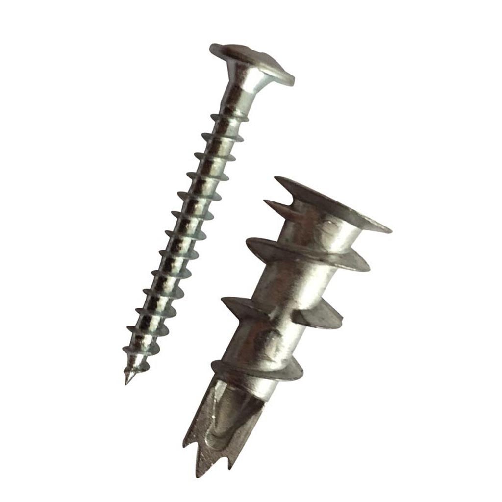 Diblu gips carton si surub metal, 4.5 x 35 mm, 6 bucati 