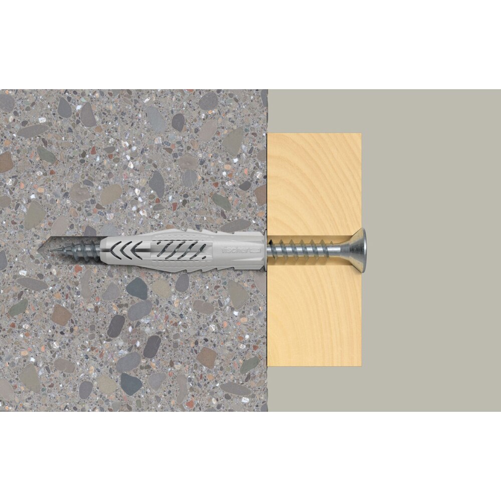 Surub cu diblu universal FISCHER UX, 6 x 40mm, 25buc