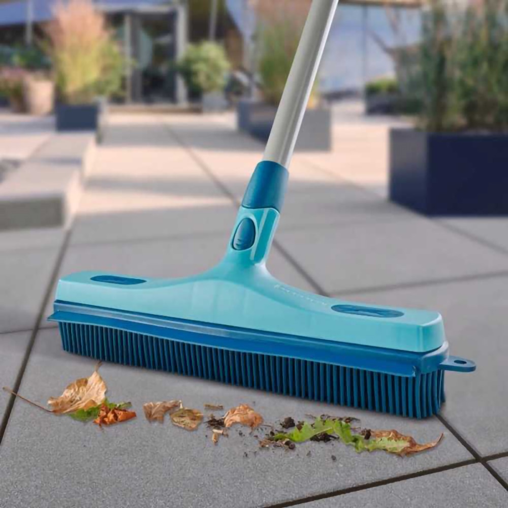 Matura LEIFHEIT Supra Broom 56671, cauciuc, 30 cm, turcoaz