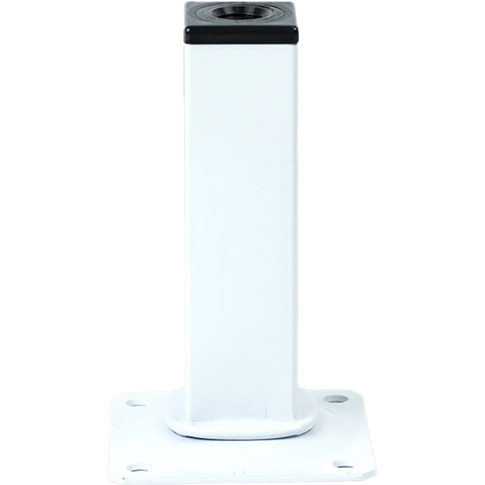 Picior mobila patrat, 25 x 25 x 100 mm, alb