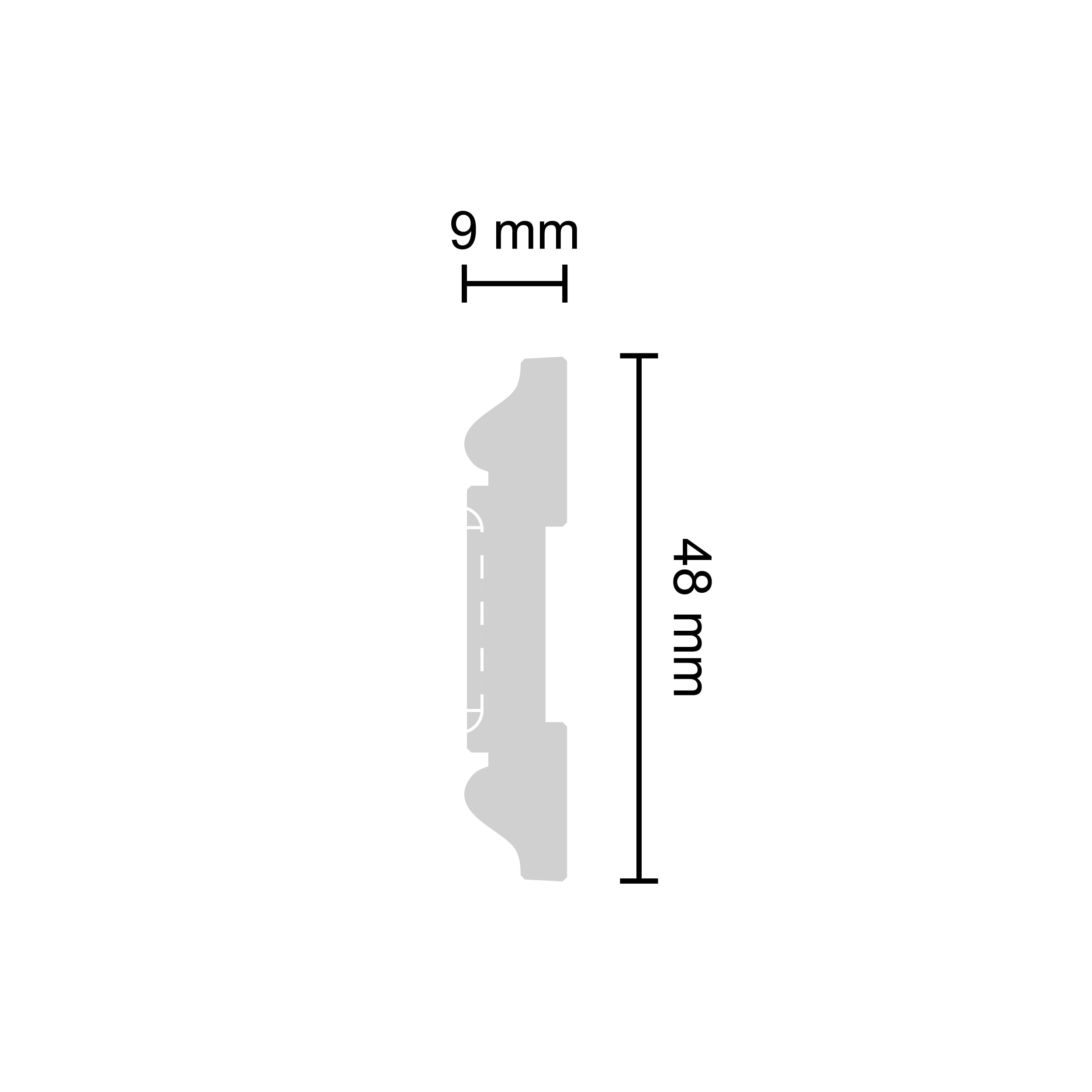 Brau Decorativ Duropolimer Melanie 4,8X200Cm, 4Mm  Decosa