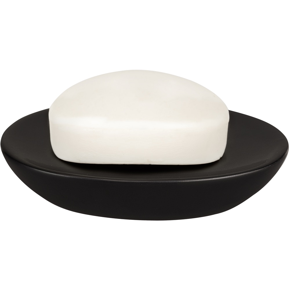 Savoniera WENKO Olinda, ceramica, negru