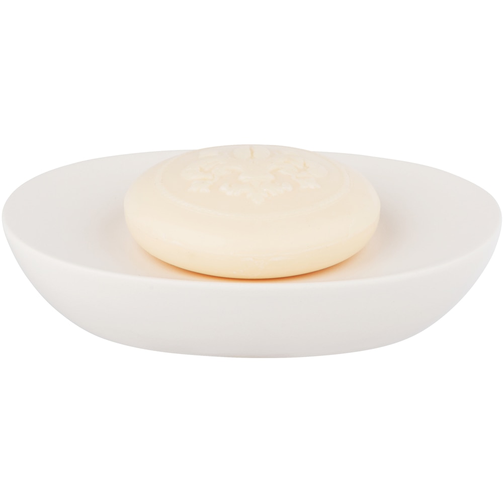 Savoniera WENKO Olinda, ceramica, alb