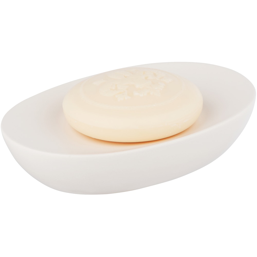 Savoniera WENKO Olinda, ceramica, alb