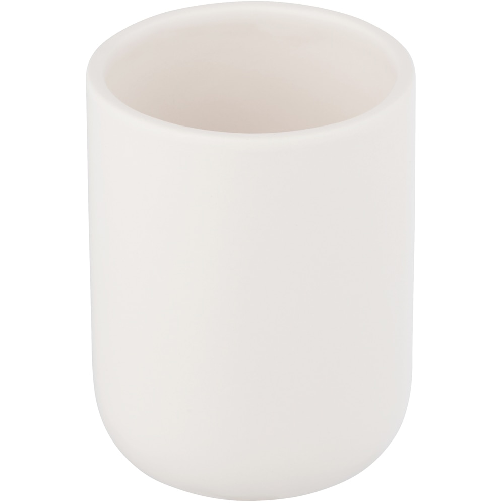 Pahar baie WENKO Olinda, ceramica, alb