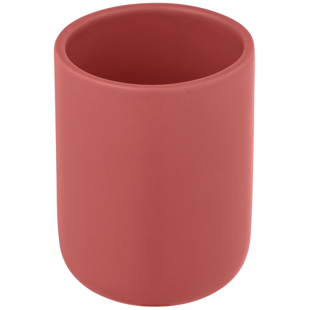 Pahar baie WENKO Olinda, ceramica, rosu