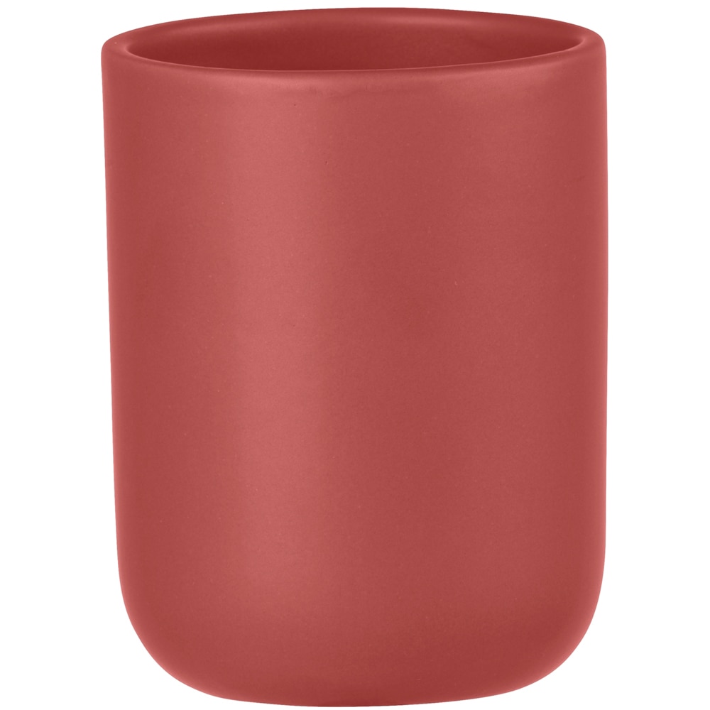 Pahar baie WENKO Olinda, ceramica, rosu