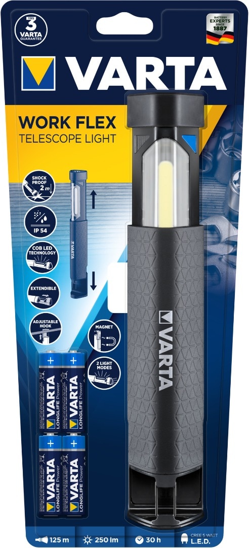 Lanterna de lucru telescopica Varta