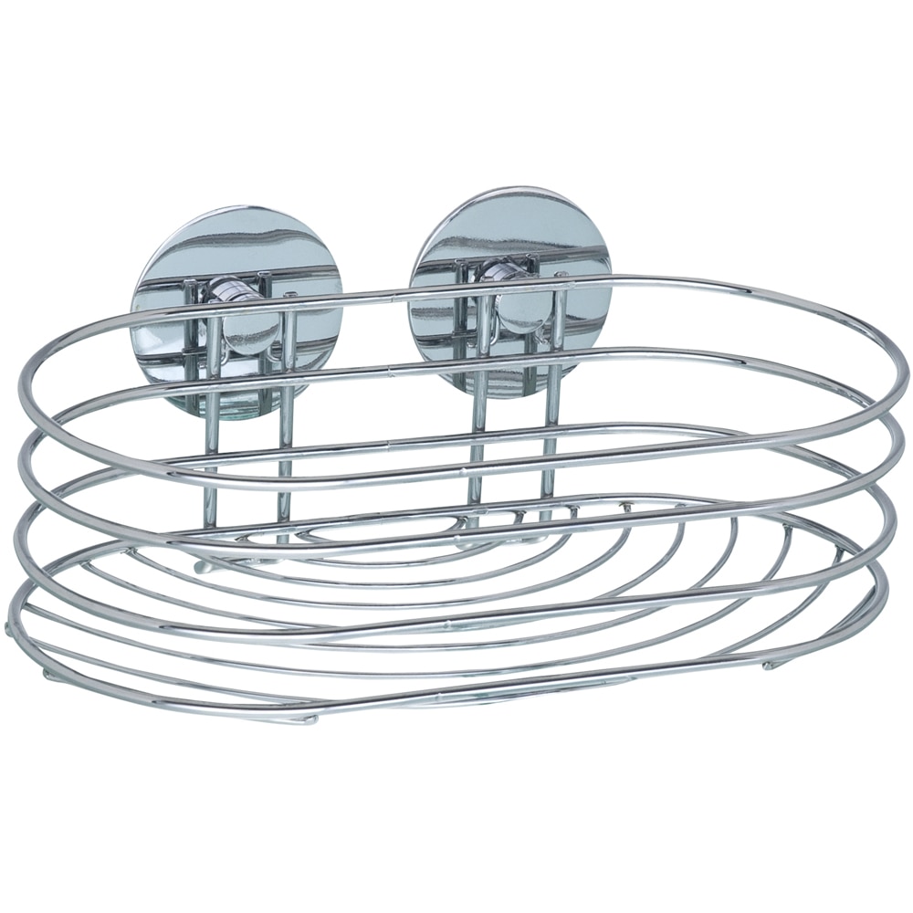 Etajera baie WENKO 18775100, 23.5 cm, argintiu