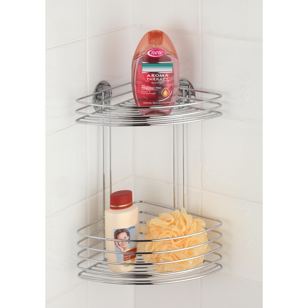 Raft de colt WENKO 18914100, 2 polite, crom