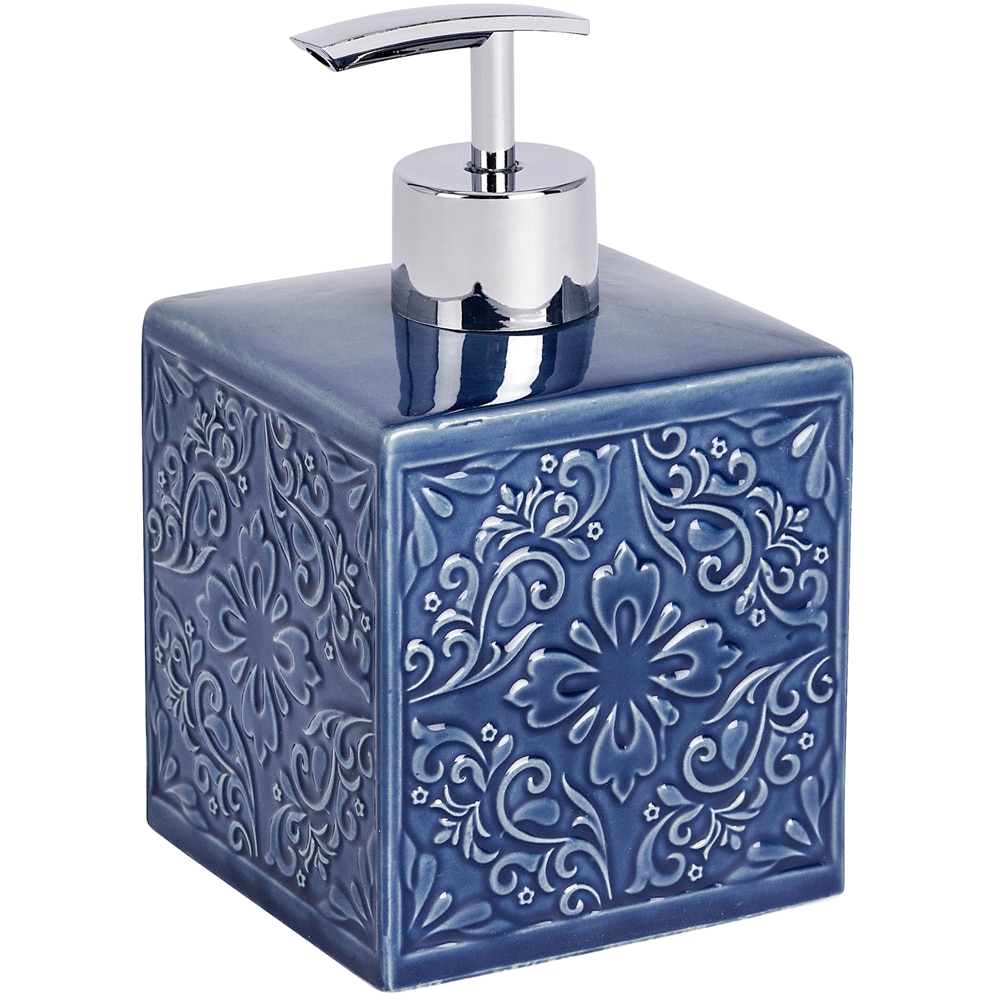 Dispenser sapun lichid WENKO Cordoba, 500 ml, albastru