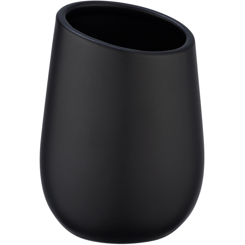Pahar baie WENKO Badi, ceramica, negru